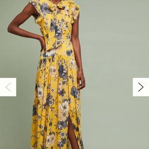 Monique lhuillier fiorina maxi dress .